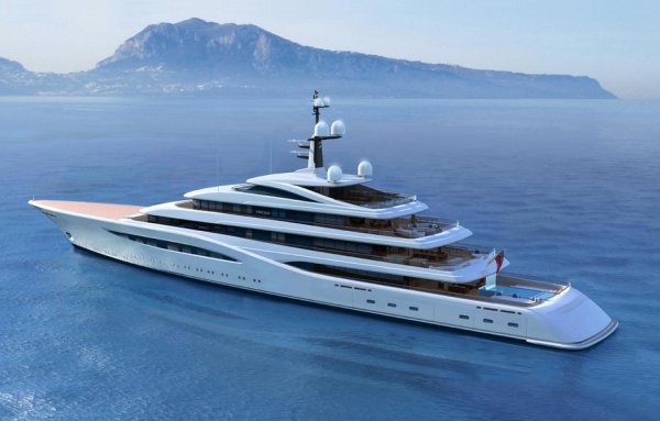 Мегаяхта Гамильтон