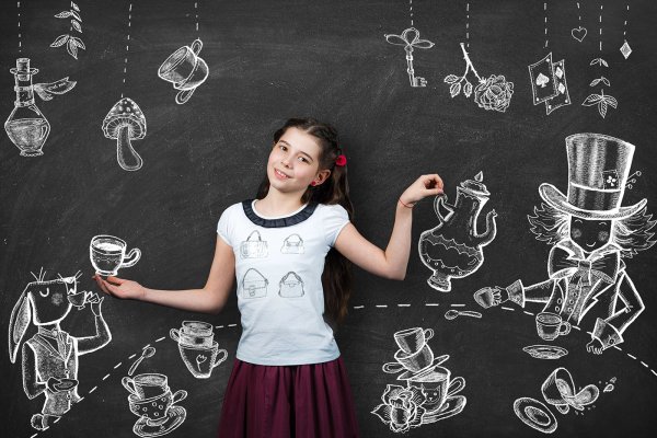 Доска для рисования мелом