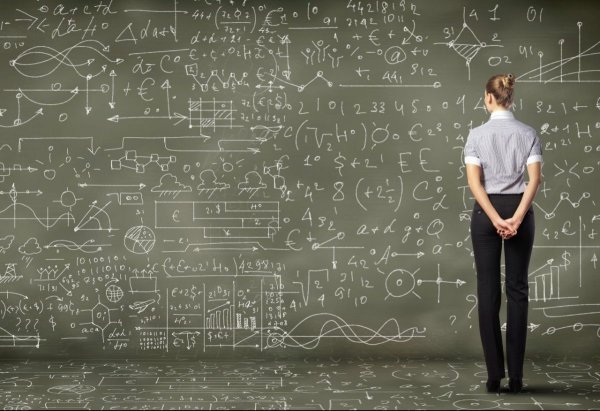 Формулы на доске