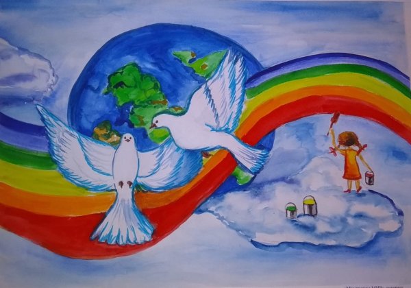 Рисунок мы за мир