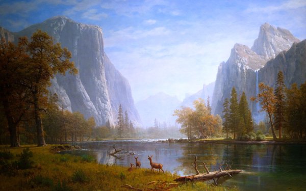 Альберт Бирштадт Долина Йосемити