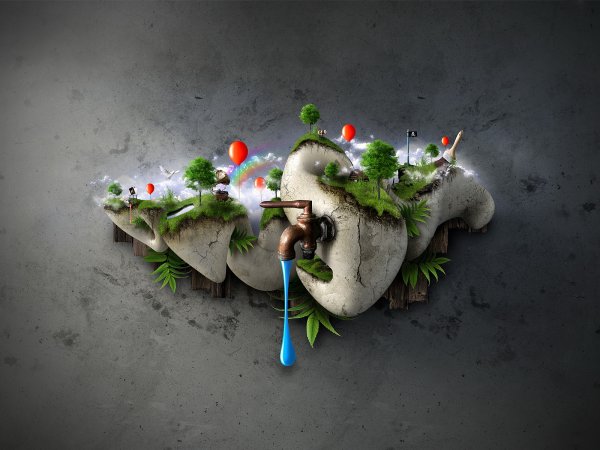 Креативный рабочий стол