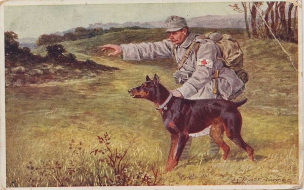 Памятник собакам-подрывникам