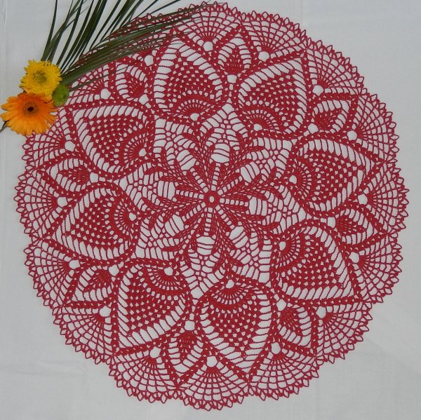 Салфетки крючком