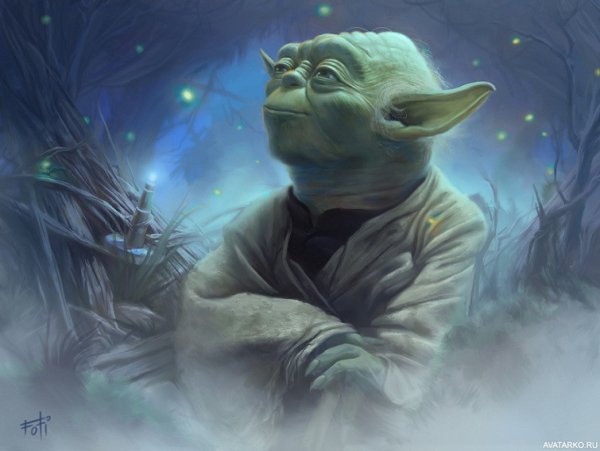 Звёздные войны йода арт