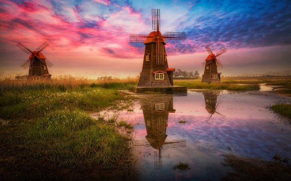 Ветряная мельница Германия