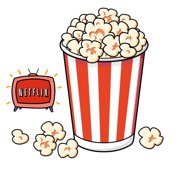 Смайлик с попкорном