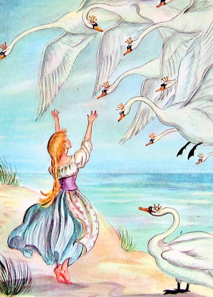 Ганс христиан Андерсен Дикие лебеди