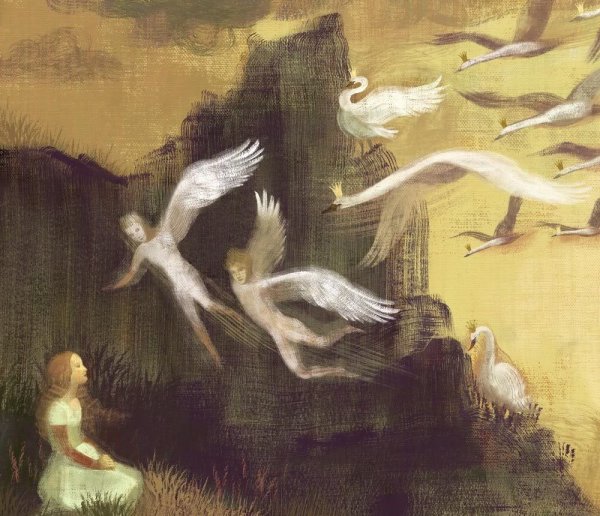 Дикие лебеди Андерсен