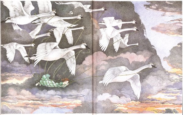 Гуси лебеди Андерсен