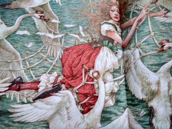 Дикие лебеди Ханс Кристиан Андерсен