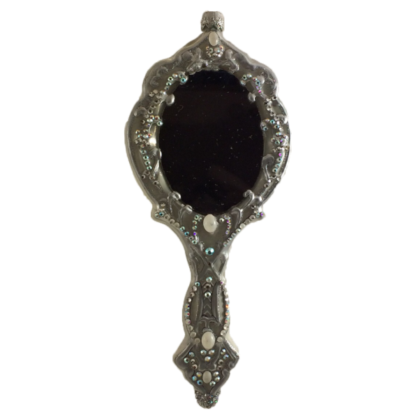 Старинное зеркальце с ручкой