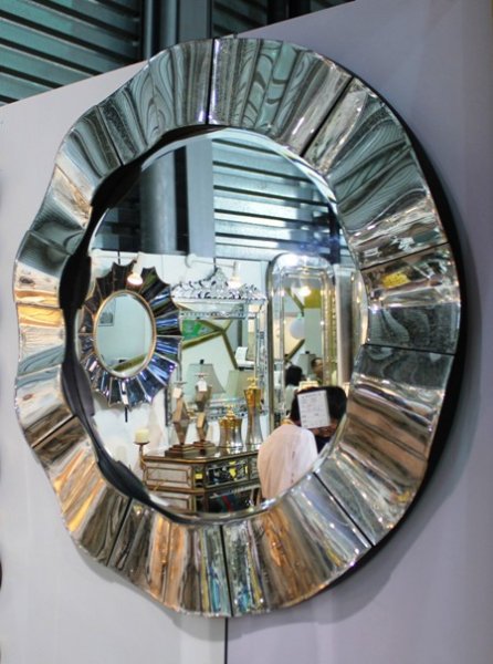 Зеркало seashop иллюминатор 73х73 в раме