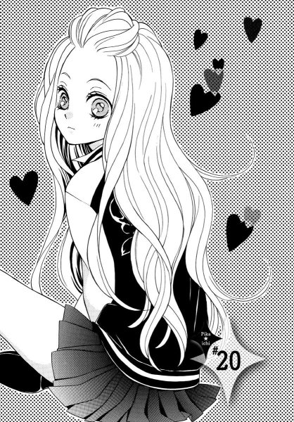 Аниме черно белое