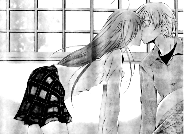 Аниме поцелуй