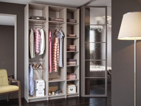 Модульная гардеробная система Дели