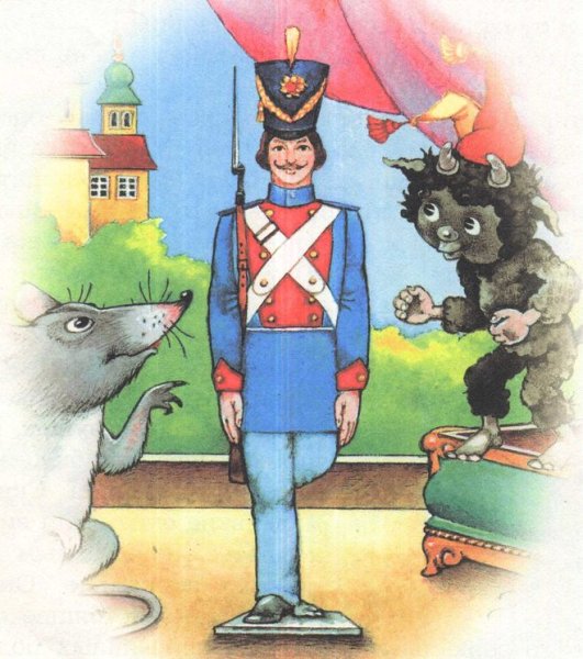 Сказки Андерсена оловянный солдатик