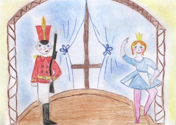 Иллюстрации к сказки Андресана АЛОВЯНЫЙ солдатик