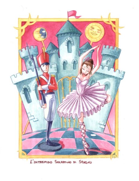 Иллюстрации к сказкам Андерсена оловянный солдатик