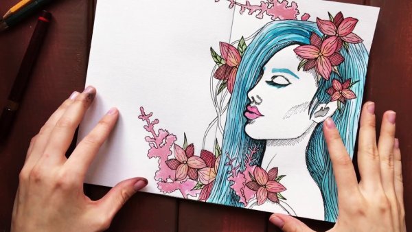 Рисунки для скетчбука