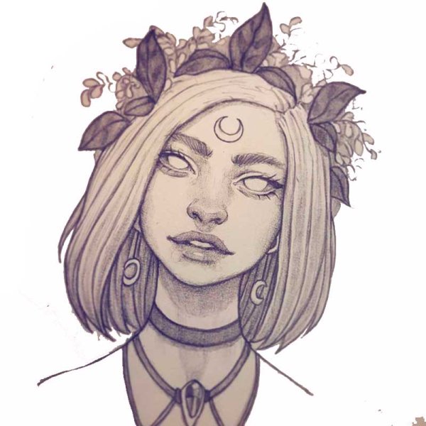 Арты девушек в стиле