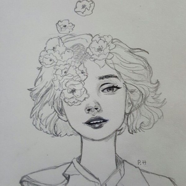 Стили рисования людей в скетчбуке