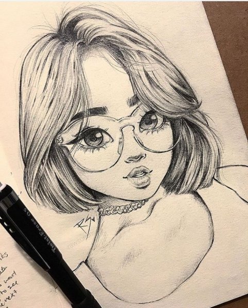 Рисунки для срисовки в ЛД