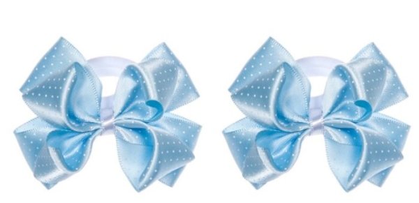 Клипарты голубые банты для новорожденных