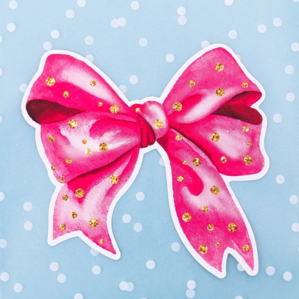 Бант вертикальный