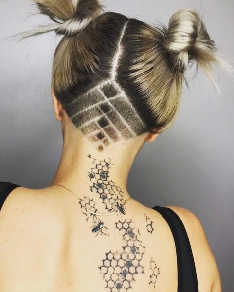 Хаер тату 2020