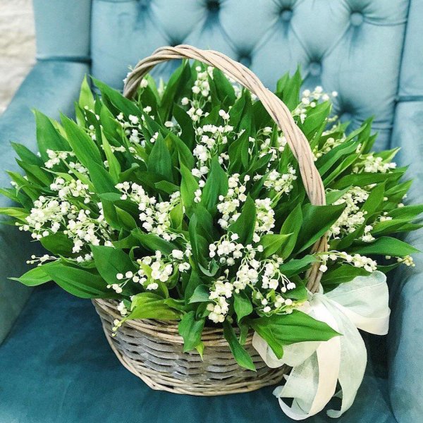 Букет из ландышей