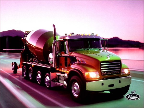 Mack Semi tractor transport Truck