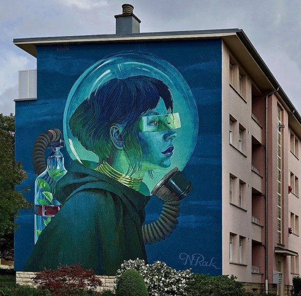 Красивый стрит арт