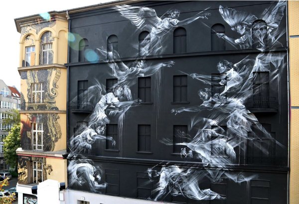 Стрит арт Murals