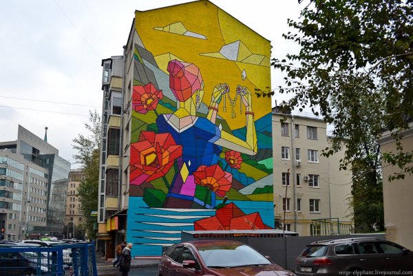 Муралы в Москве