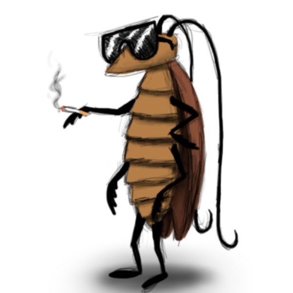 Улыбающийся таракан