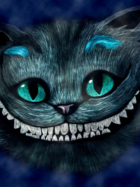 Алиса и кот Чешир в стране чудес