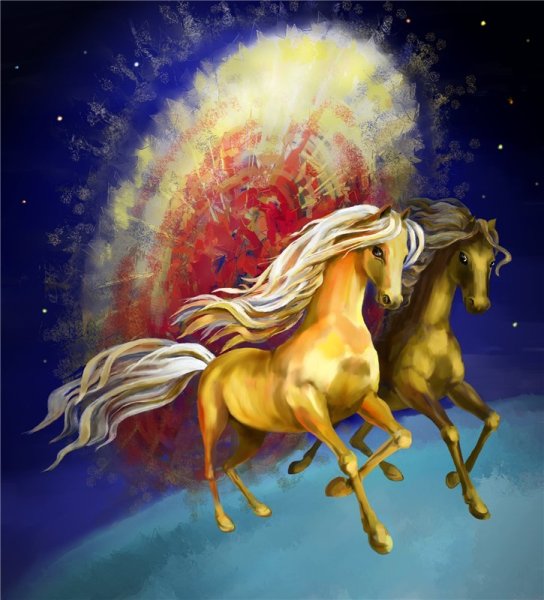 Лошадка Сивка бурка