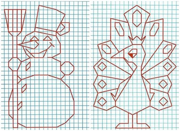 Фигуры по клеткам