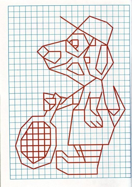 Рисунки по клеткам