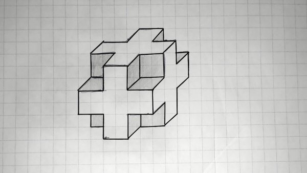 Картины по клеточкам легкие