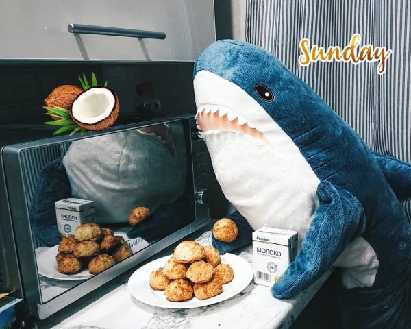 Идеи для акулы из Икеи