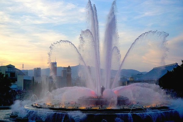 Красивые фонтаны мира
