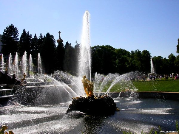 Рабочий фонтан