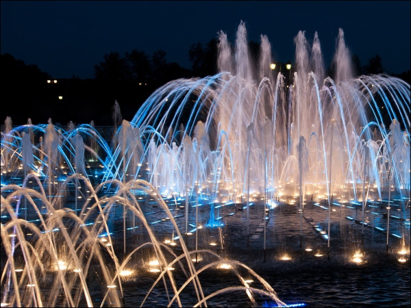 Танцующий фонтан Царицыно