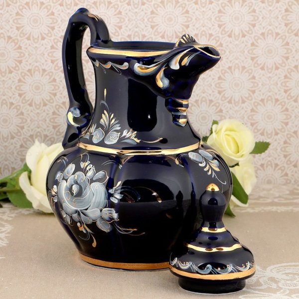 Глухой кобальт Гжель