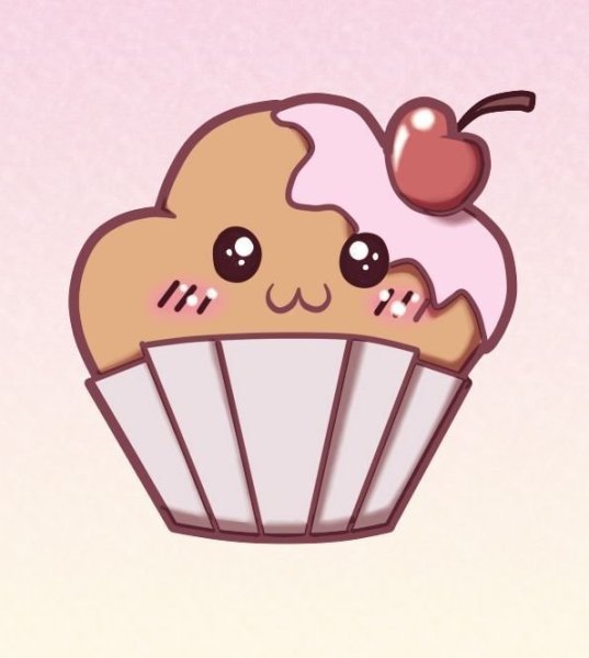 Рисунки кексиков