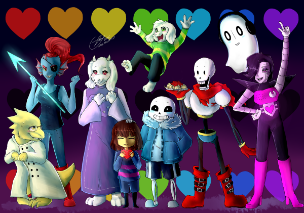 Герои Ундертале