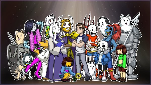 Undertale фон на рабочий стол