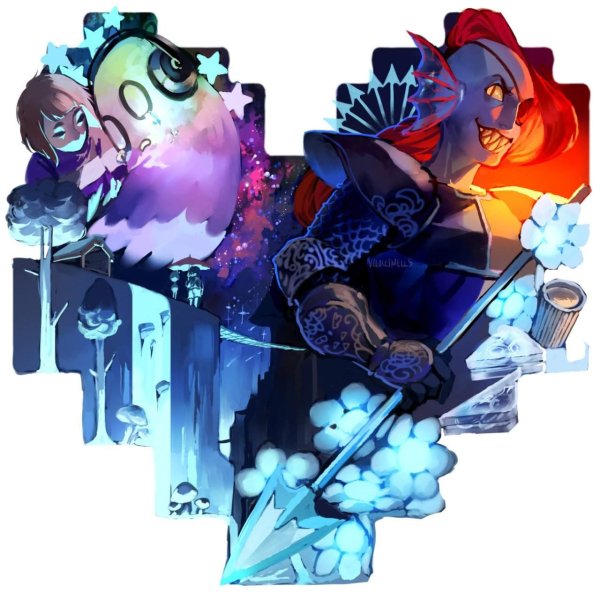 Андертейл арт